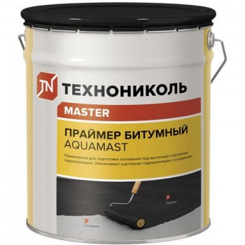 Праймер битумный ТЕХНОНИКОЛЬ Master AquaMast 18 л Праймер битумный ТЕХНОНИКОЛЬ Master AquaMast 18 л